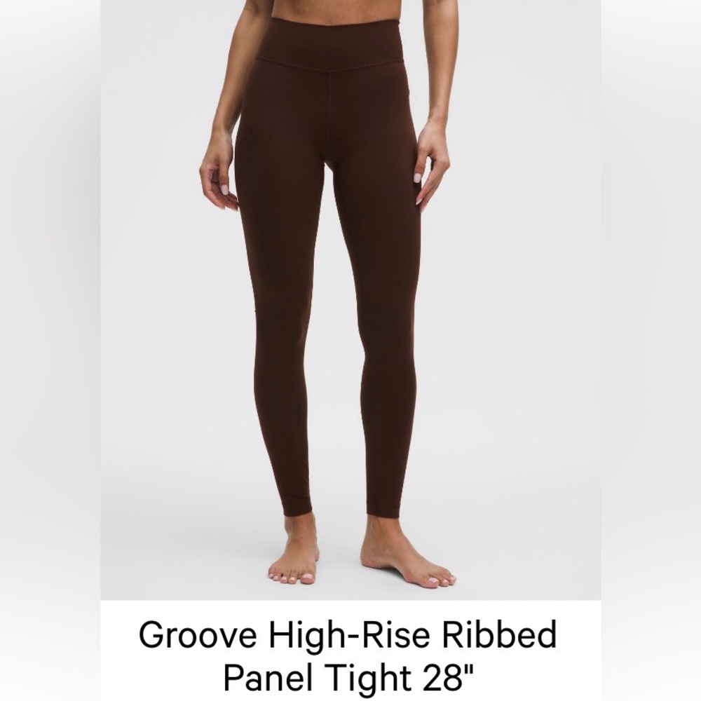 Groove Align Leggings 28” Lava Cake